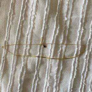 Gorjana Gold Hammered Necklace